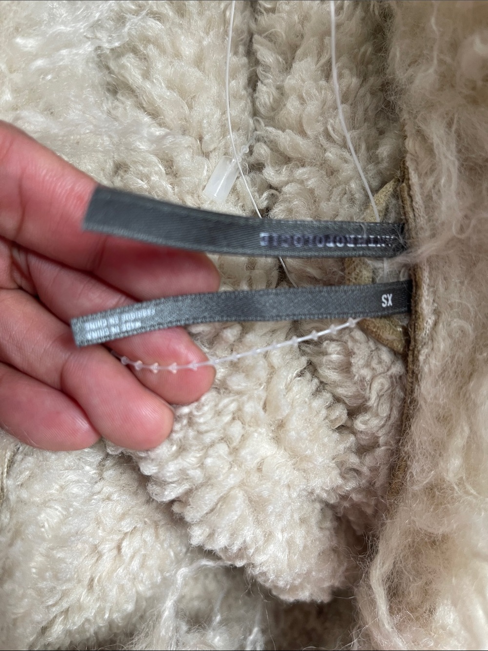 By Anthropologie Faux-Suede Longline Coat - Picture 10 of 10